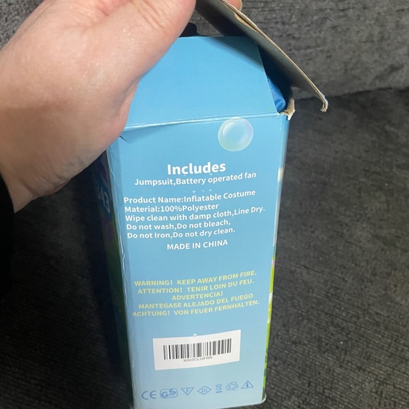 Inflatable Chicken Costume, Rainbow Chicken Inflatable for Kids Blow up - Picture 4 of 5